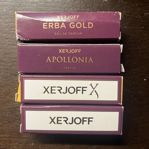 Xerjoff and Atelier Des Ors perfume testers set