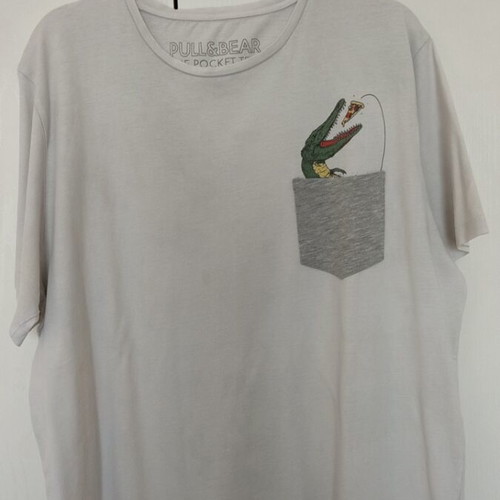 Pull & Bear Farrell Polo short-sleeve t-shirts used, set of 3, size L, multicolor