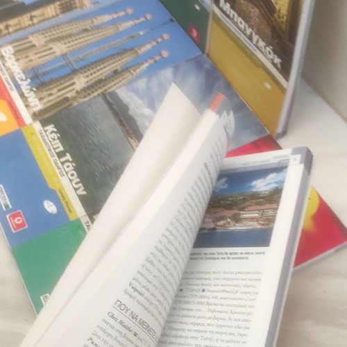 Lonely Planet Travel Guide Collection like new, 66 Greek editions