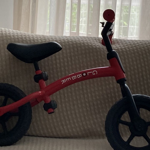 Globber balance bike red, like new