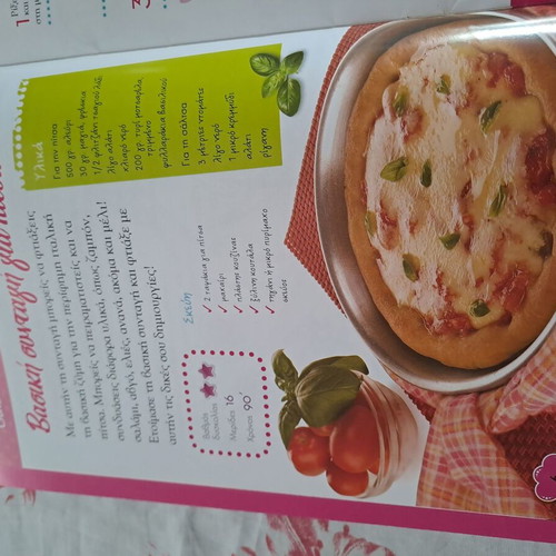 Barbie Chef book new with pizza recipes and tips
