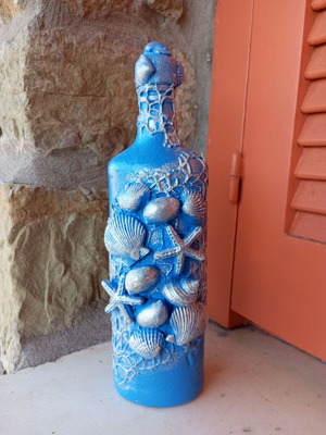 Decorative handmade bottle new