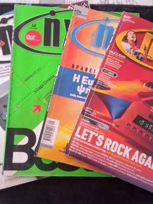 Ixos magazines used, pack of 5, 2000-2003