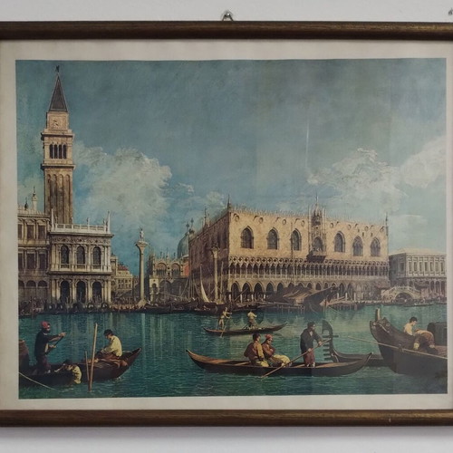 Art print replica of Venice artwork like new