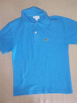 Παιδική μπλούζα Polo Lacoste, 10 ετών, μπλε, άριστη κατάσταση