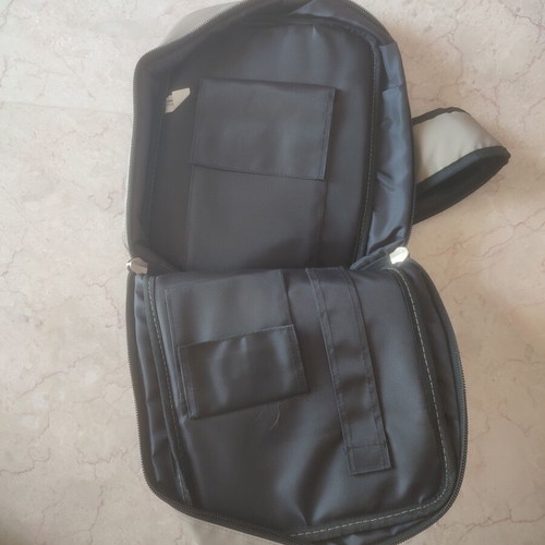 Sling bag crossbody gray, like new, 32x28x10 cm