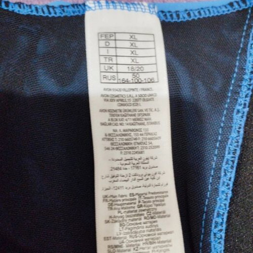 One-piece swimsuit blue electric new with neck tie