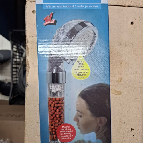 Wellness shower head new with rain and massage settings