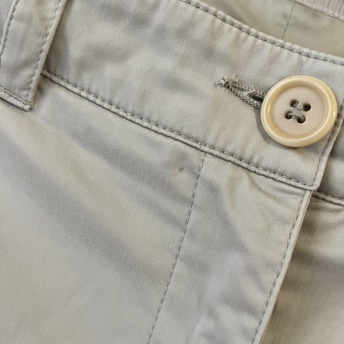 Prada women's beige pants size 38 used with pockets