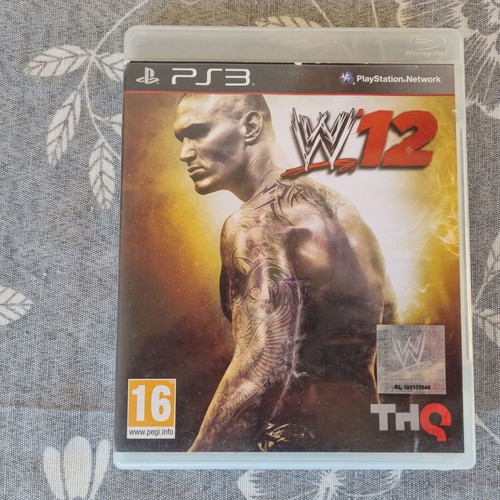WWE 12 PlayStation 3 game like new, fighting sports