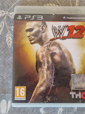 WWE 12 PlayStation 3 game like new, fighting sports
