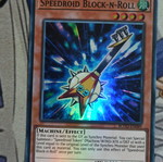 Speedroid Block-n-Roll Super Rare κάρτα Yu-Gi-Oh!