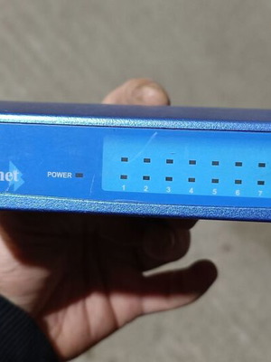 TRENDnet TEG-S18TXE network switch used without cable and power supply