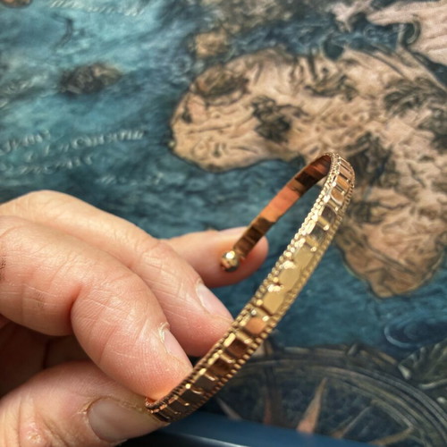 Women's gold-plated bracelets new, gold color