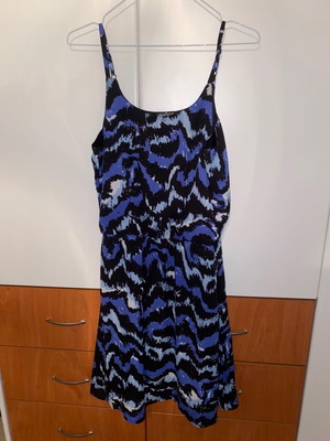 Women's dress used, size S, blue
