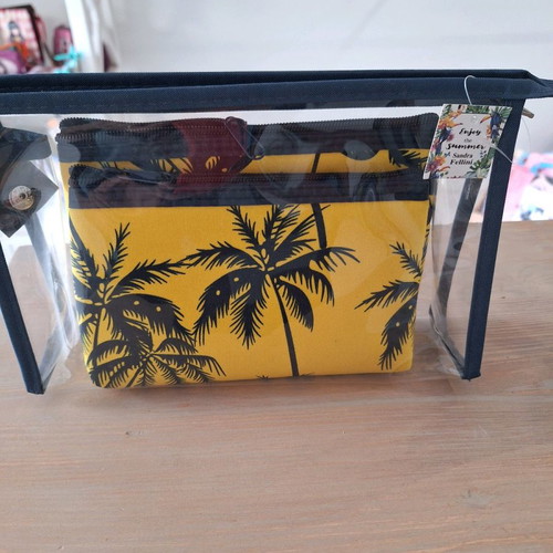 Toiletry bags set of 3 new from kohyli by sandra felini