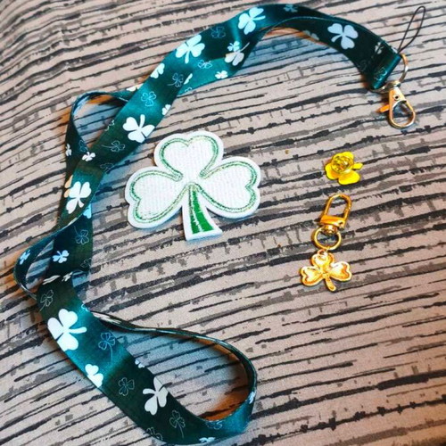 Panathinaikos set of 4 pieces with embroidered shamrock badge