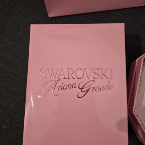 Ariana Grande x Swarovski Capsule Collection jewelry set, like new, silver