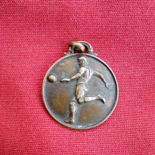 French bronze football medal 1939 - 1940