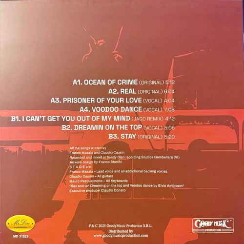Stage Dreaming vinyl record, electronic