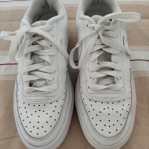Nike Court Vision Alta DM0113-100 sneakers size 39 like new, white