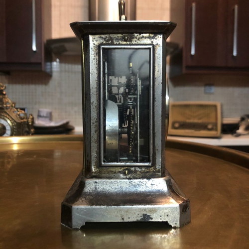 Junghans antique clock tabletop used, not working