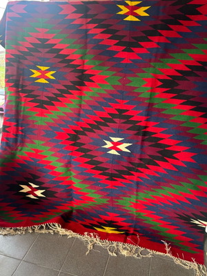 Handwoven kilims like new, pack of 2, 200x300 cm
