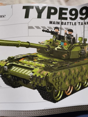 Sembo Type 99 Main Battle Tank building set new, 1600 pieces