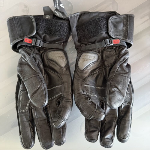 Revit Hydra H2O motorcycle gloves used, waterproof, large