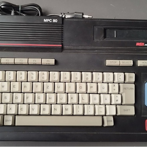 MSX Daewoo CE-TEC MPC 80 μεταχειρισμένο, λειτουργεί χωρίς παιχνίδι