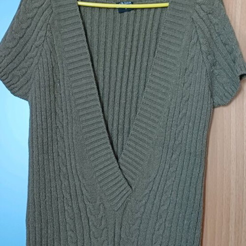 Knitted Kazaka blouse new in khaki color