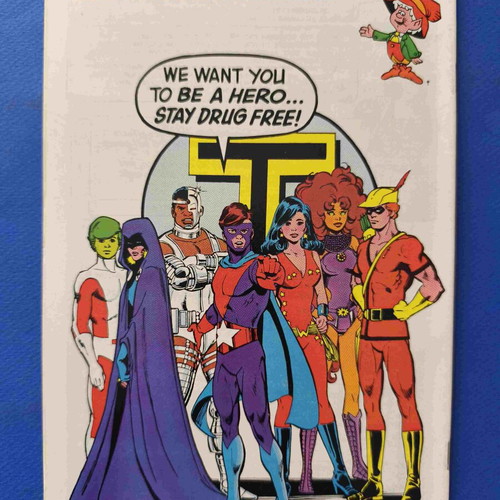New Teen Titans Keebler Anti Drug 1983 comic used