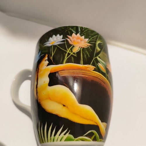 Thun porcelain mugs like new, set of 6