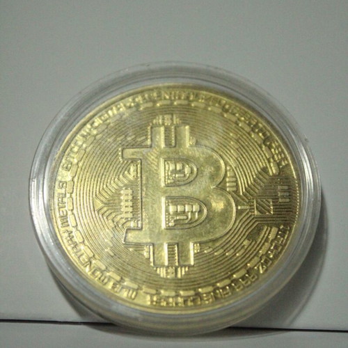 BTC coin new, set of 2 for decoration