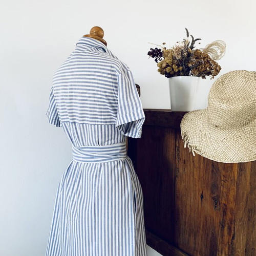 Striped Philosophy summer dress new, white and blue, size S