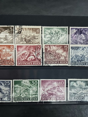 Lot of 12 Third Reich stamps like new