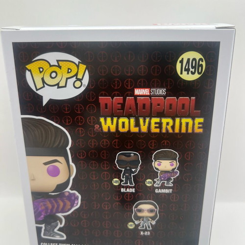 Funko Pop! Marvel Gambit #1496 new Deadpool & Wolverine collection
