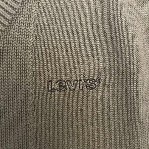 Levi’s cotton sweater XL used, olive green