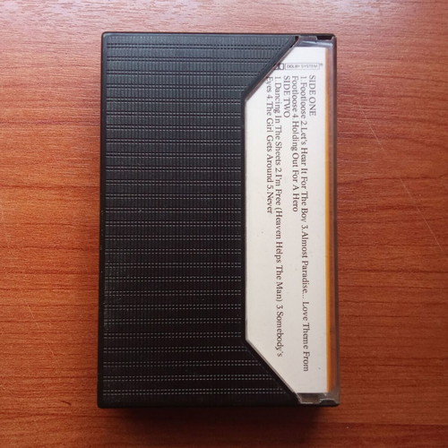 Footloose movie OST collectible audio tape used from 1980s