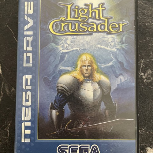 Sega Mega Drive Light Crusader game used, complete with manual