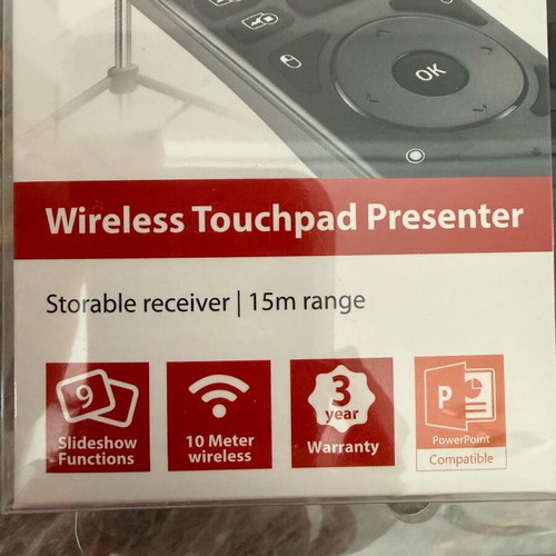 Wireless presenter with touchpad new