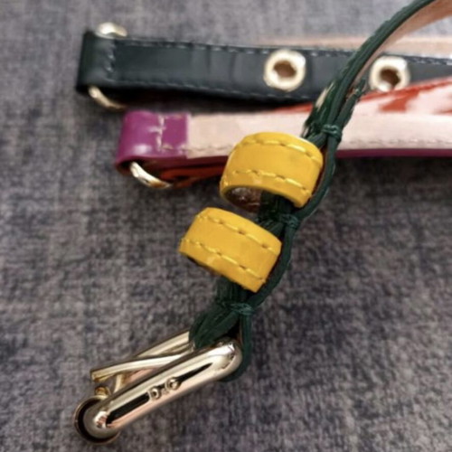 DOLCE & CABBANA - leather multicolored belt - 90cm