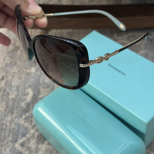 Tiffany & Co. TF 4126-B sunglasses used with case and box