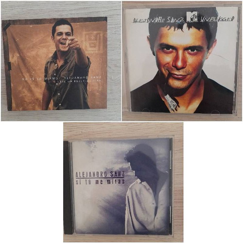 Alejandro Sanz CD collection used, 14 CDs, Latin