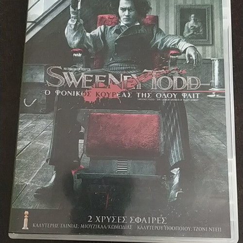 Sweeney Todd DVD like new