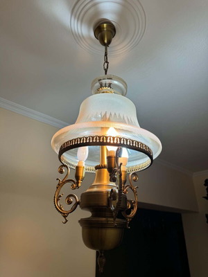 Classic 3-Position Pendant Light vintage, like new