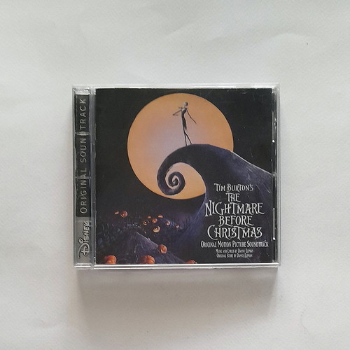 Nightmare Before Christmas soundtrack CD used by Danny Elfman