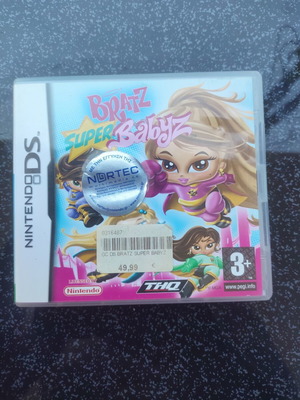 Nintendo DS Bratz Super Babyz game like new