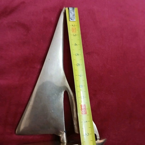 Solid brass sailboats like new, pack of three