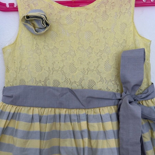M&B Kid's Fashion yellow dress like new, size 104 cm for 4 years old